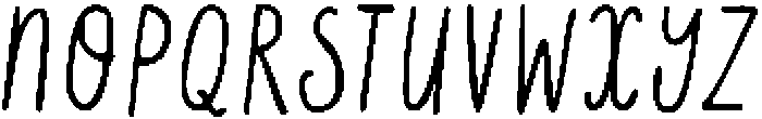 NYBH CapsRegular otf (400) Font LOWERCASE