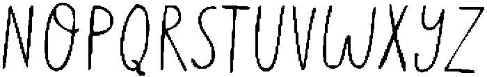NYBH CapsThin otf (100) Font UPPERCASE