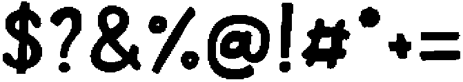 NYBH ExtraBold otf (700) Font OTHER CHARS