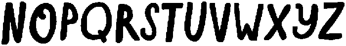 NYBH ExtraBold otf (700) Font UPPERCASE