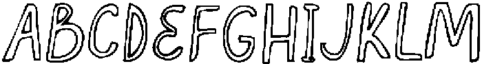 NYBH OutlineRegular otf (400) Font