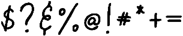 NYBH ScriptBold otf (700) Font OTHER CHARS