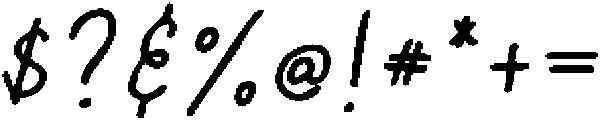 NYBH ScriptBoldSlanted otf (700) Font OTHER CHARS