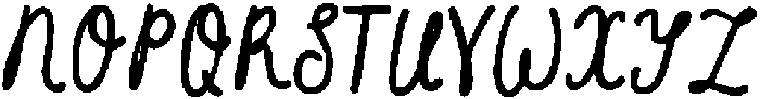 NYBH ScriptExtraBold otf (700) Font UPPERCASE