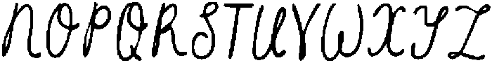NYBH ScriptRegular otf (400) Font UPPERCASE