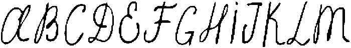 NYBH ScriptThin otf (100) Font UPPERCASE