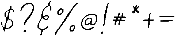 NYBH ScriptThinSlanted otf (100) Font OTHER CHARS