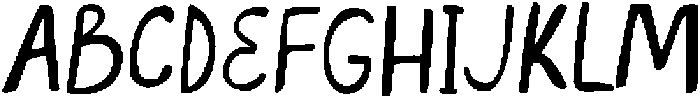 NYBH Thin otf (100) Font UPPERCASE