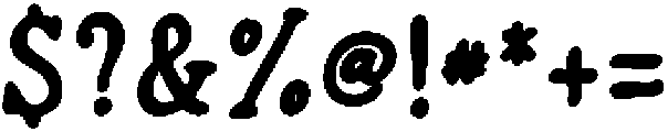 NYBLS CapsBold otf (700) Font OTHER CHARS