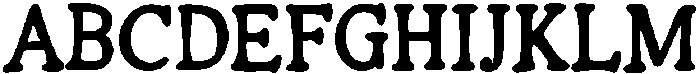 NYBLS CapsBold otf (700) Font UPPERCASE