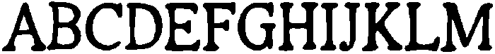 NYBLS CapsRegular otf (400) Font UPPERCASE
