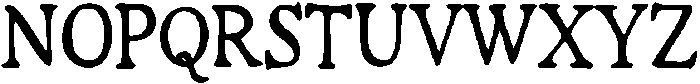 NYBLS CapsThin otf (100) Font UPPERCASE