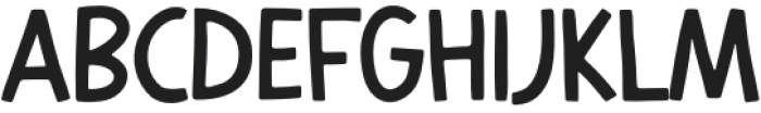 Nyimak Regular otf (400) Font UPPERCASE