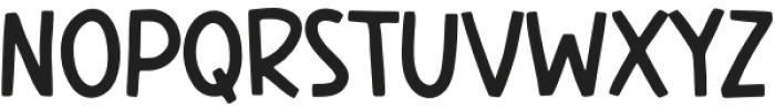 Nyimak Regular otf (400) Font UPPERCASE