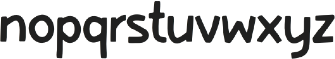 Nyimak Regular otf (400) Font LOWERCASE