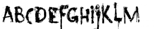Nyctophobia Font LOWERCASE
