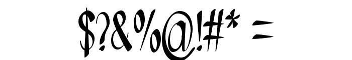NYOEHOKA Font OTHER CHARS