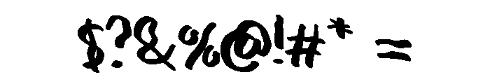 Nyakare Regular Font OTHER CHARS