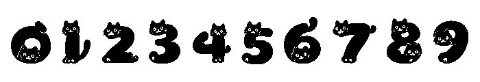 Nyanpose Font OTHER CHARS