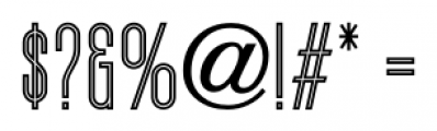 Nyack Inline JNL Regular Font OTHER CHARS
