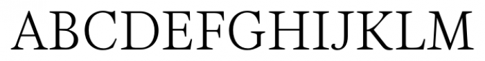 Nyte Thin Font UPPERCASE