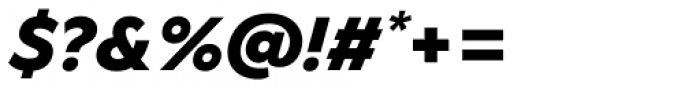 Nyata Bold Italic Font OTHER CHARS
