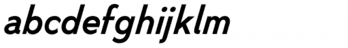 Nyata Italic Font LOWERCASE