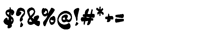 Nyckle Font OTHER CHARS