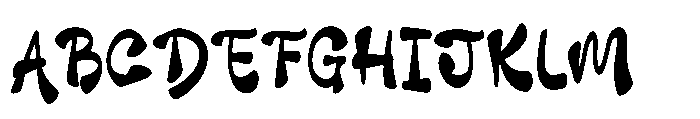 Nyckle Font UPPERCASE