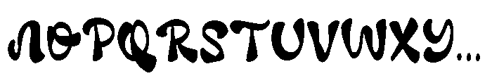Nyckle Font UPPERCASE