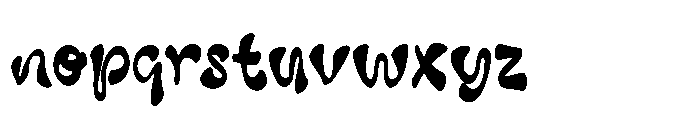 Nyckle Font LOWERCASE