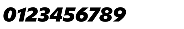 Nylo Black Italic Font OTHER CHARS