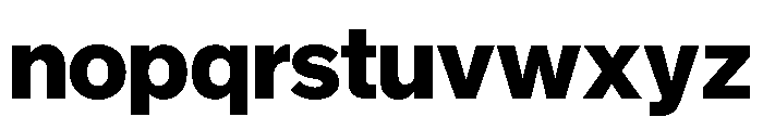 NYCSansv0.3 Bold Font LOWERCASE