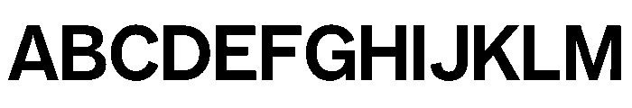 NYCSansv0.3 Medium Font UPPERCASE