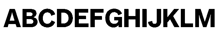 NYCSansv0.3 Semibold Font UPPERCASE