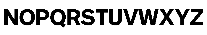 NYCSansv0.3 Semibold Font UPPERCASE