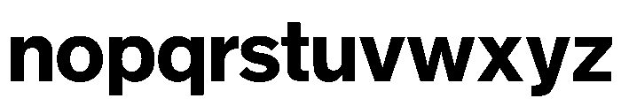 NYCSansv0.3 Semibold Font LOWERCASE