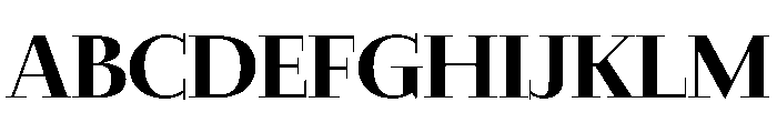 Nyck LBold Instance Font UPPERCASE