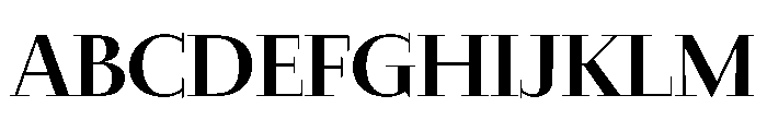 Nyck LMedium Instance Font UPPERCASE