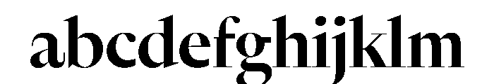 Nyck LMedium Instance FONT