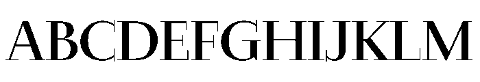 Nyck LText Instance Font UPPERCASE