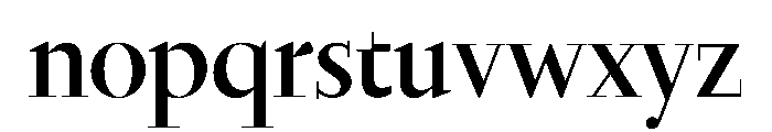 Nyck LText Instance Font LOWERCASE