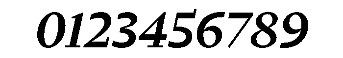 Nyck MMediumItalic Instance Font OTHER CHARS