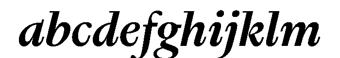 Nyck MMediumItalic Instance FONT