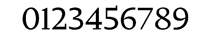 Nyck MRegular Instance Font OTHER CHARS