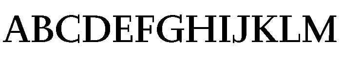 Nyck MText Instance Font UPPERCASE