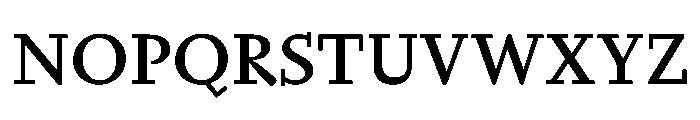 Nyck SText Instance Font UPPERCASE