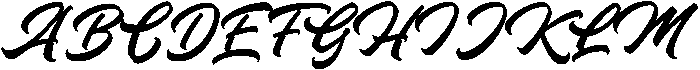 NZN Magnusa Cutout otf (400) Font UPPERCASE