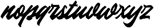 NZN Magnusa Cutout otf (400) Font LOWERCASE