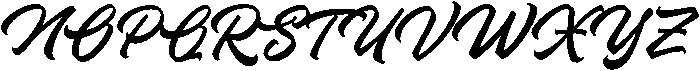 NZN Magnusa Regular otf (400) Font UPPERCASE